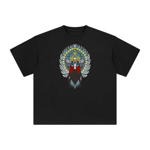 Gorgeous Peking Opera Masks Graphic Tee-INNBLAC Fashion Apparel