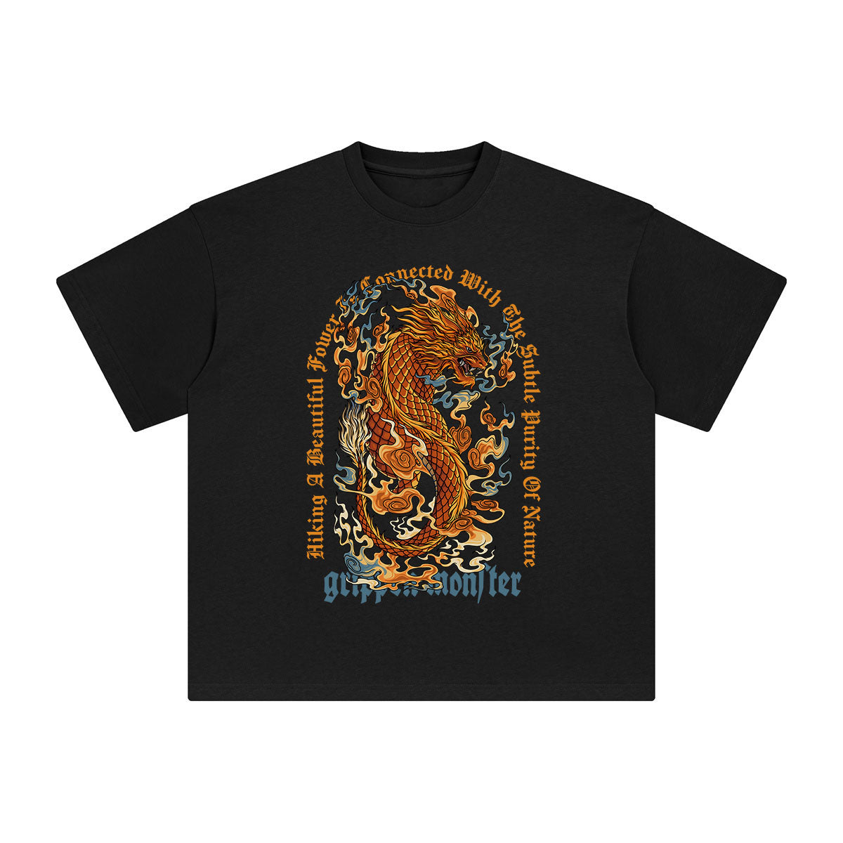 Chinese Dragon Totem T Shirt-INNBLAC Fashion Apparel