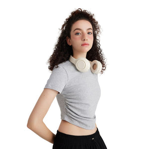 Pleated Waist Slim Crop Top-INNBLAC Fashion Apparel