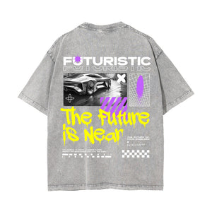 Futuristic Urban Graphic Tee-INNBLAC Fashion Apparel