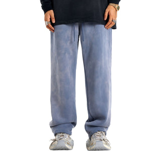 Men's Acid Wash Faded Joggers-INNBLAC Fashion Apparel