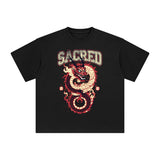 Sacred Dragon Graphic Tee-INNBLAC Fashion Apparel