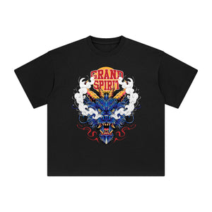 Grand Spirit Dragon Graphic Tee-INNBLAC Fashion Apparel