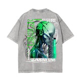 Thriller Futuristic Streetwear Graphic Tee-INNBLAC Fashion Apparel