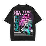 Astronaut Futuristic Streetwear Graphic Tee-INNBLAC Fashion Apparel