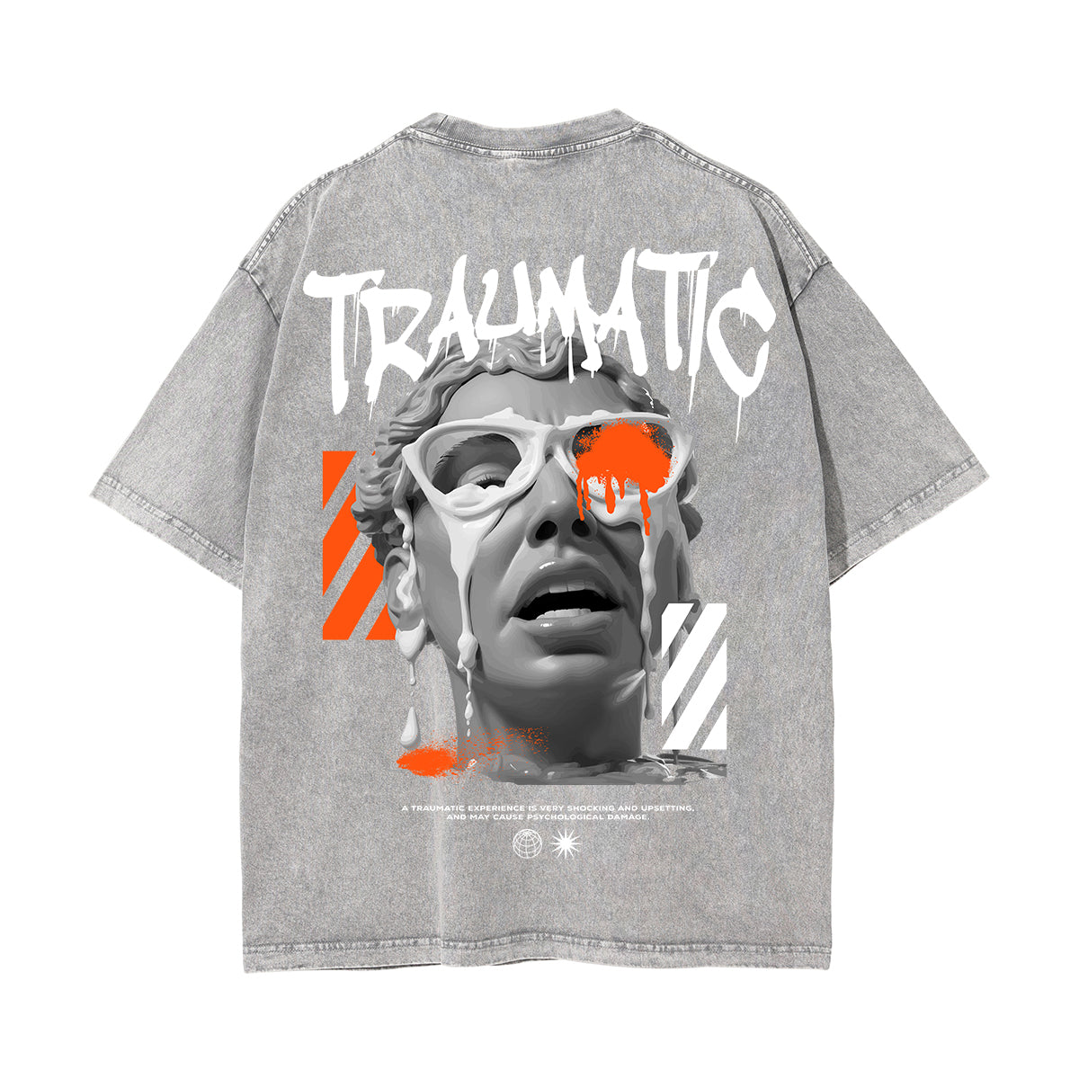 Traumatic Urban Streetwear Graphic Tee-INNBLAC Fashion Apparel