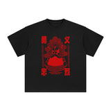 Chinese Characters Peking Opera Graphic Tee-INNBLAC Fashion Apparel