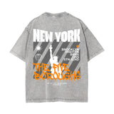 New York Urban Graphic Tee-INNBLAC Fashion Apparel