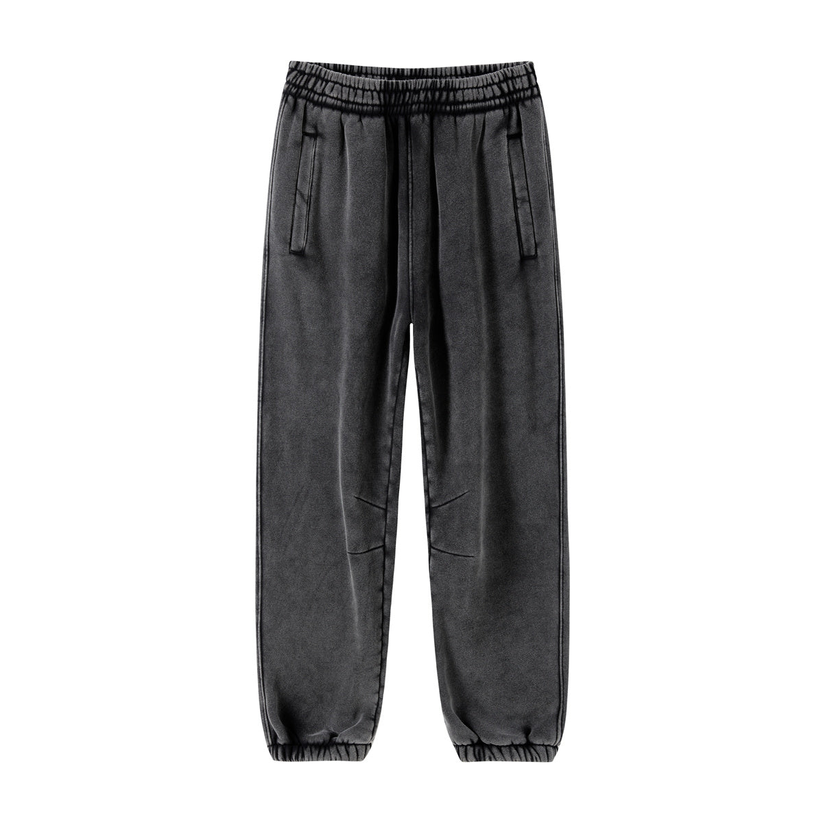 Washed Faded Baggy Jogger Men's Acid Wash Loose Sweatpants Washed Faded Baggy Jogger Men's Acid Wash Loose Sweatpants