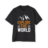 Explore The World Graphic Tee-INNBLAC Fashion Apparel