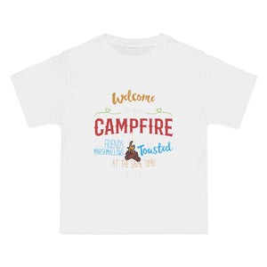 Cute Campfire Graphic T Shirt-INNBLAC Fashion Apparel