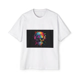 Colorful Hip Hop Skull Graphic Tee-INNBLAC Fashion Apparel