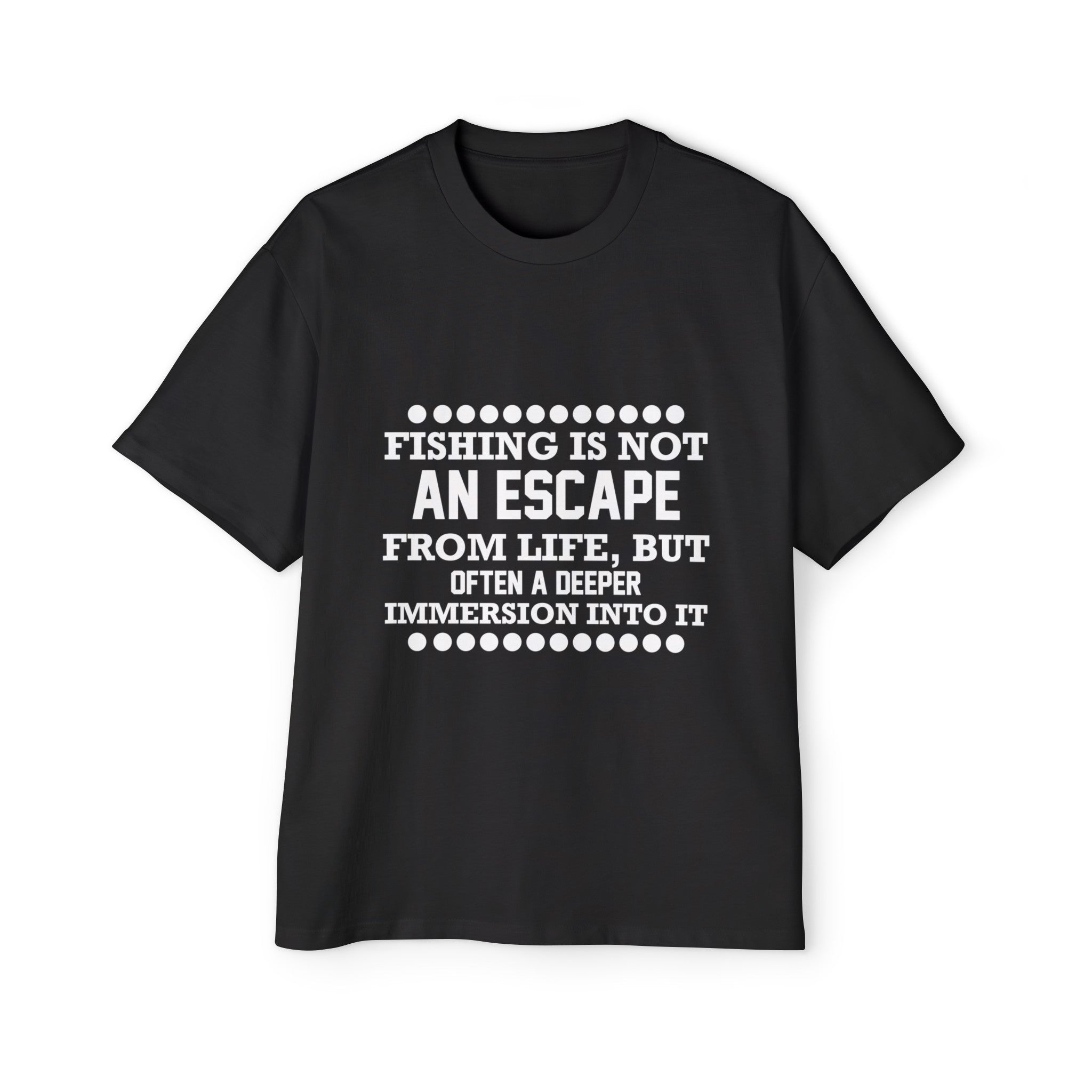 Fishing Quote Graphic Tee-INNBLAC Fashion Apparel