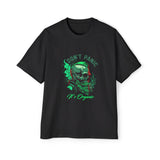 Skull Smoking Graphic Tee-INNBLAC Fashion Apparel