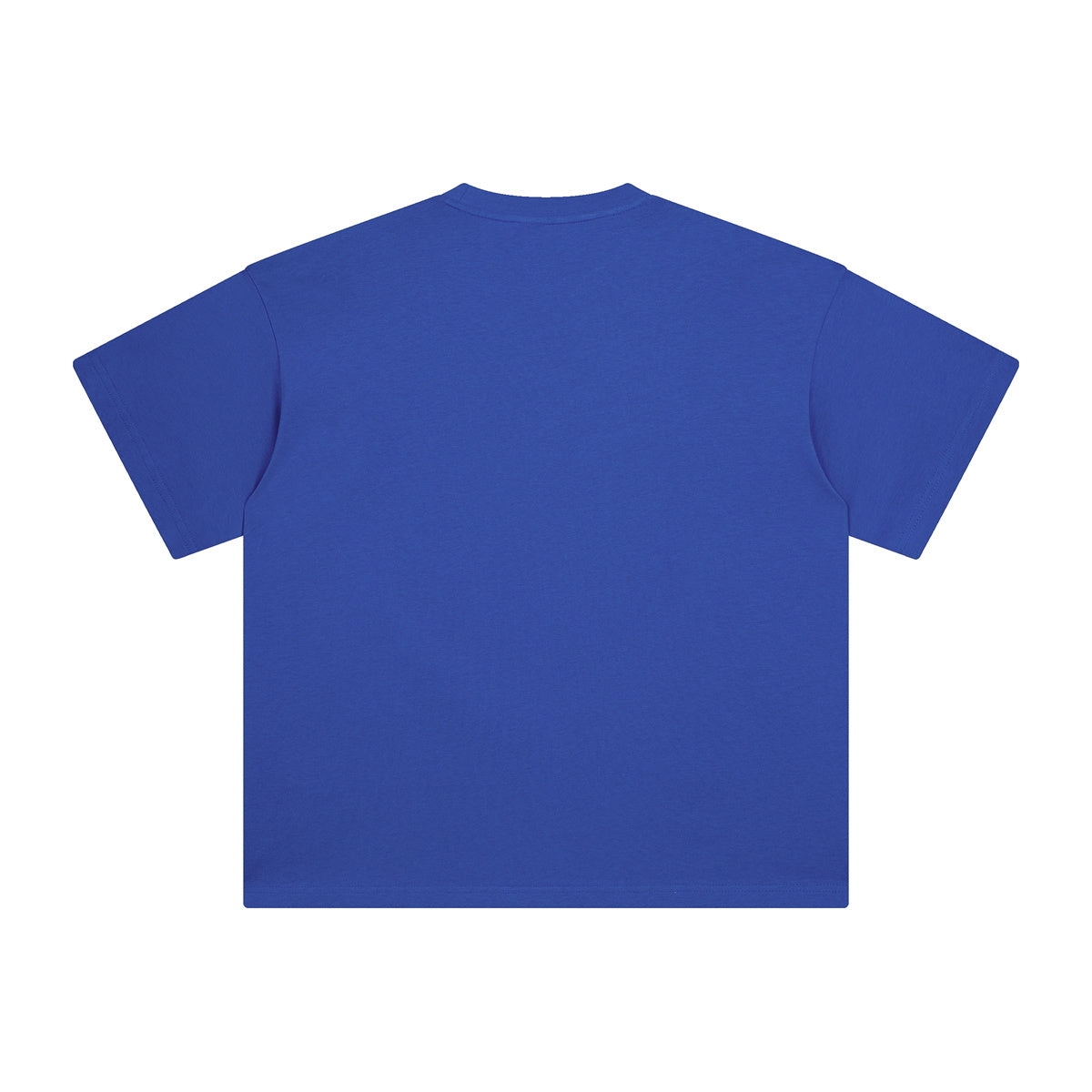 Anime Girl & Boba Royal Blue Graphic Tee-INNBLAC Fashion Apparel