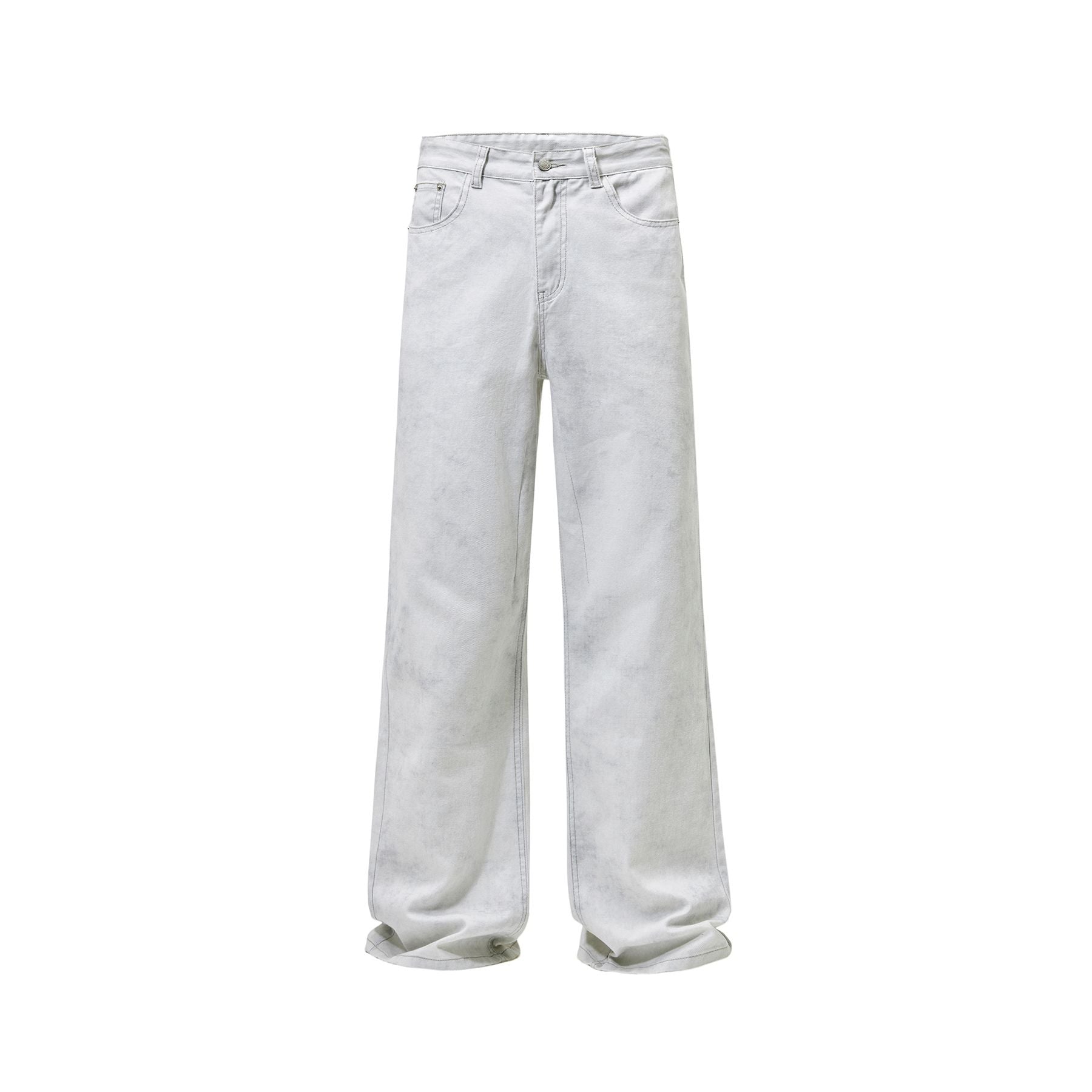 Men's Washed Relaxed Fit Jeans-INNBLAC Fashion Apparel