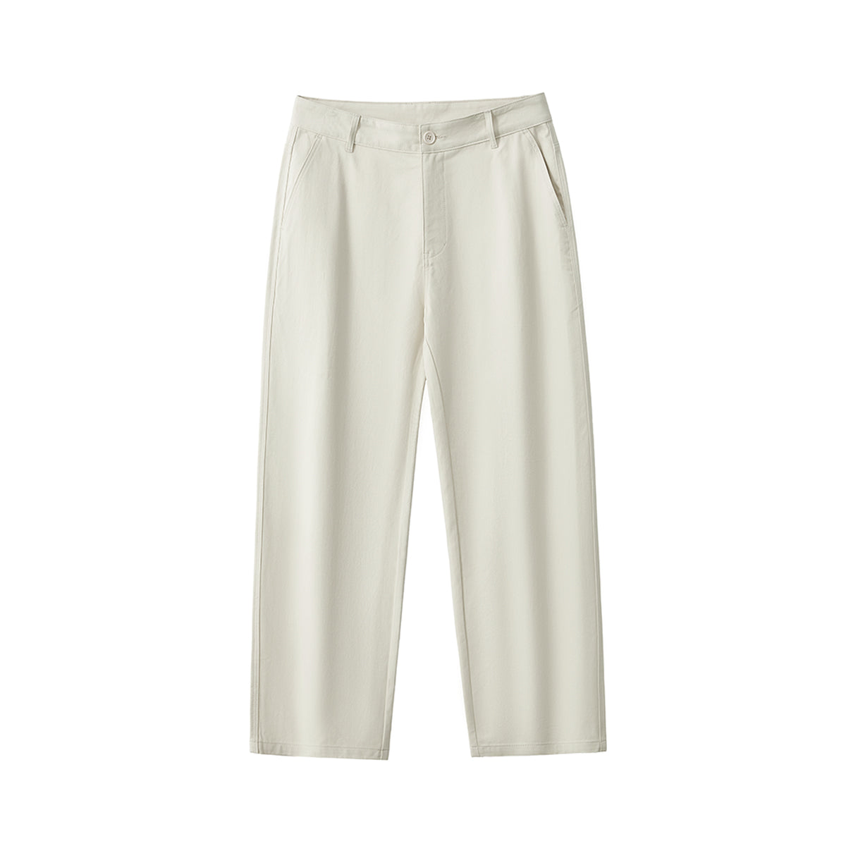 Men's Solid Color Relaxed Trousers-INNBLAC Fashion Apparel