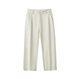 Men's Solid Color Relaxed Trousers-INNBLAC Fashion Apparel