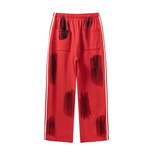 Spray Dye Straight Leg Pants-INNBLAC Fashion Apparel