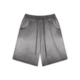 Heavyweight Wash Faded Shorts-INNBLAC Fashion Apparel