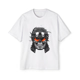 Skull Biker Graphic Tee-INNBLAC Fashion Apparel