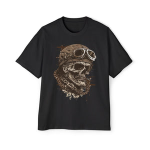 Skull Rider Vintage Graphic Tee-INNBLAC Fashion Apparel