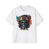 Skull Biker Graphic Tee-INNBLAC Fashion Apparel