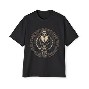 Skull Pirate Graphic Tee-INNBLAC Fashion Apparel