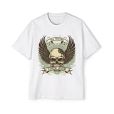 Skull Sky Warrior Graphic Tee-INNBLAC Fashion Apparel