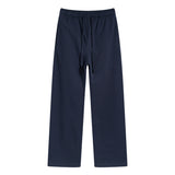 Solid Color Open Bottom Sweatpants-INNBLAC Fashion Apparel