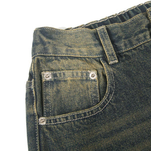 Faded Whiskers Bootcut Denim Jeans-INNBLAC Fashion Apparel