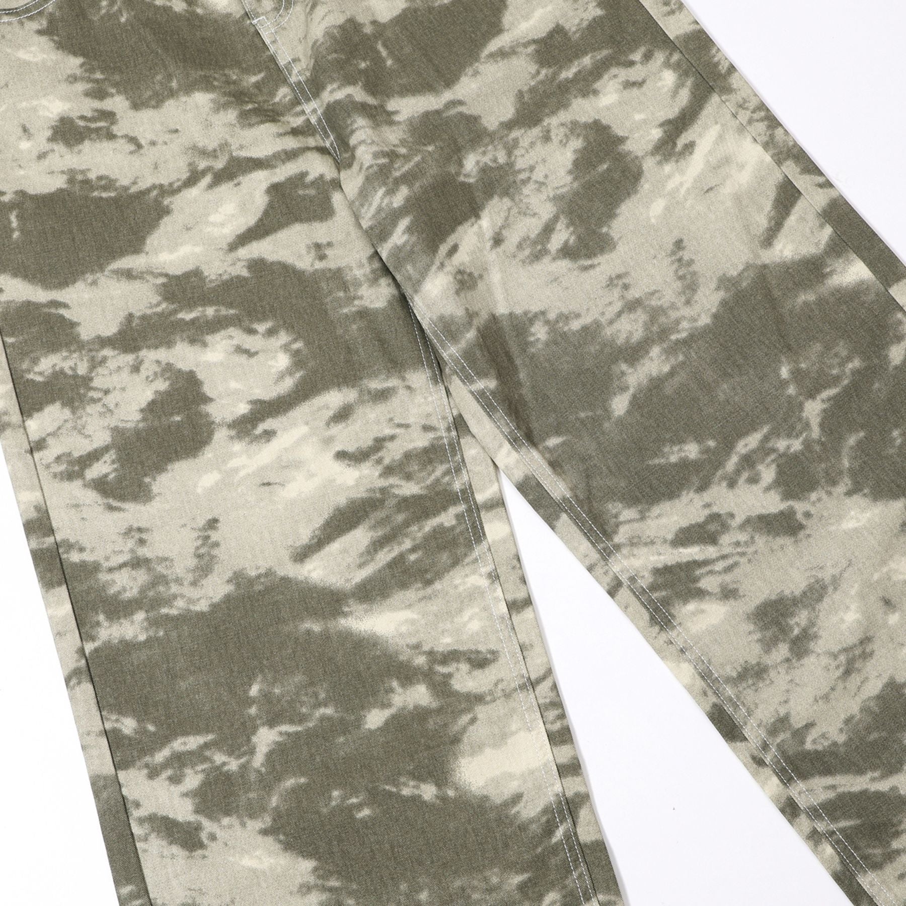 Baggy Fit Camouflage Jeans-INNBLAC Fashion Apparel