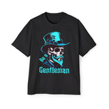 Skull Gentleman Graphic Tee-INNBLAC Fashion Apparel