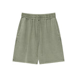 Washed Loose Fit Short Pants-INNBLAC Fashion Apparel