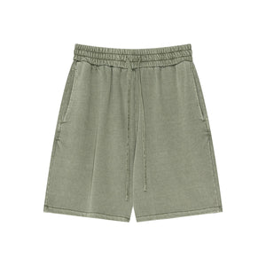 Washed Loose Fit Short Pants-INNBLAC Fashion Apparel