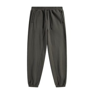 Plush Lining Relaxed Sweatpants-INNBLAC Fashion Apparel