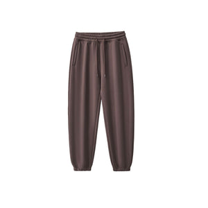 Solid Color Relaxed Thick Joggers-INNBLAC Fashion Apparel