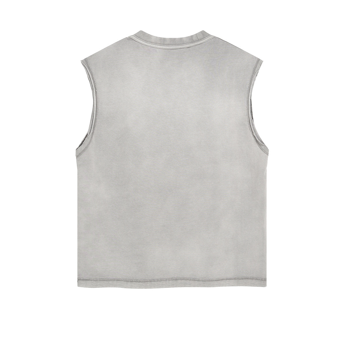 Motorcycle Retro Graphic Sleeveless Faded Tee-INNBLAC Fashion Apparel