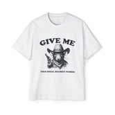 Cowboy Mouse Graphic Tee-INNBLAC Fashion Apparel