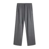 Side-Stripe Baggy Track Pants-INNBLAC Fashion Apparel