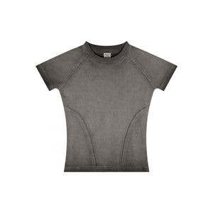 Frayed Edge Gradient Tee-INNBLAC Fashion Apparel