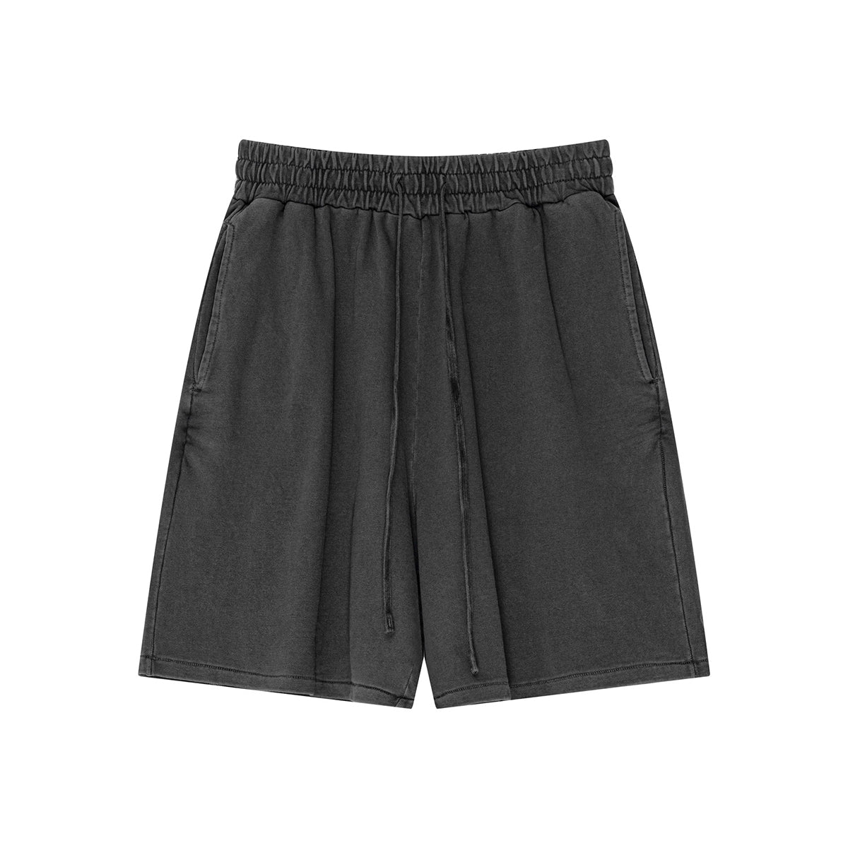 Washed Loose Fit Short Pants-INNBLAC Fashion Apparel