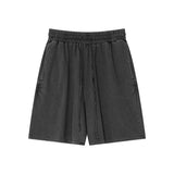 Washed Loose Fit Short Pants-INNBLAC Fashion Apparel