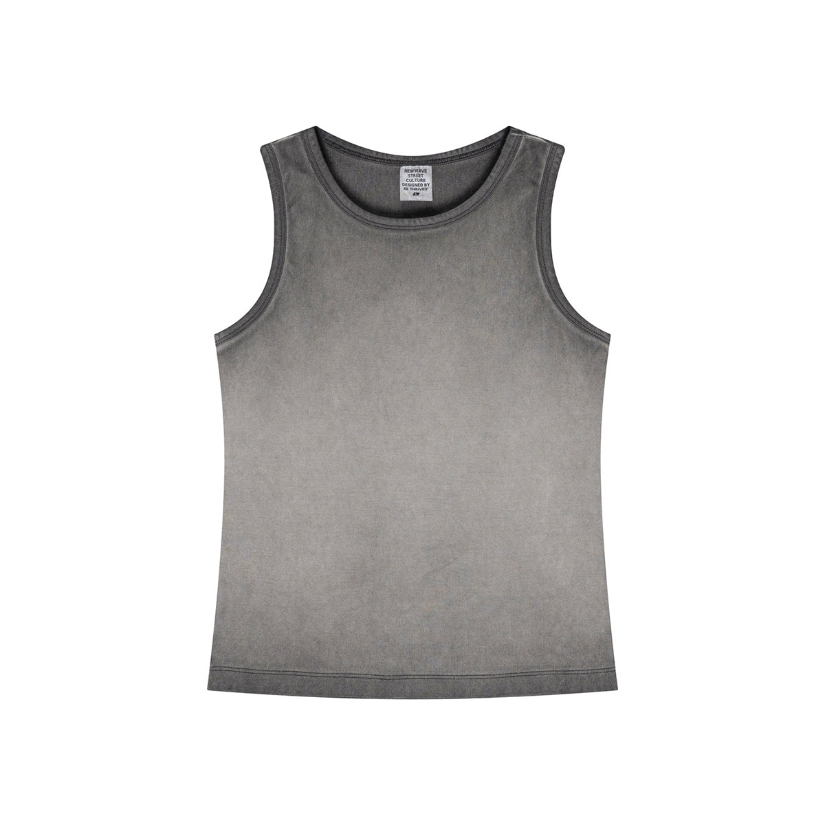 Women's Washed Faded Sleeveless Tee 9.5oz-INNBLAC Fashion Apparel