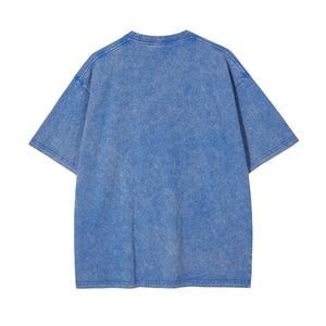 Classic Beijing Style Graphic Washed Tee-INNBLAC Fashion Apparel