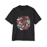 Chinese Dragon Graphic Tee-INNBLAC Fashion Apparel