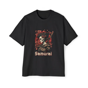 Skull Samurai Graphic Tee-INNBLAC Fashion Apparel