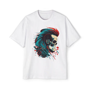 Skull Biker Graphic Tee-INNBLAC Fashion Apparel