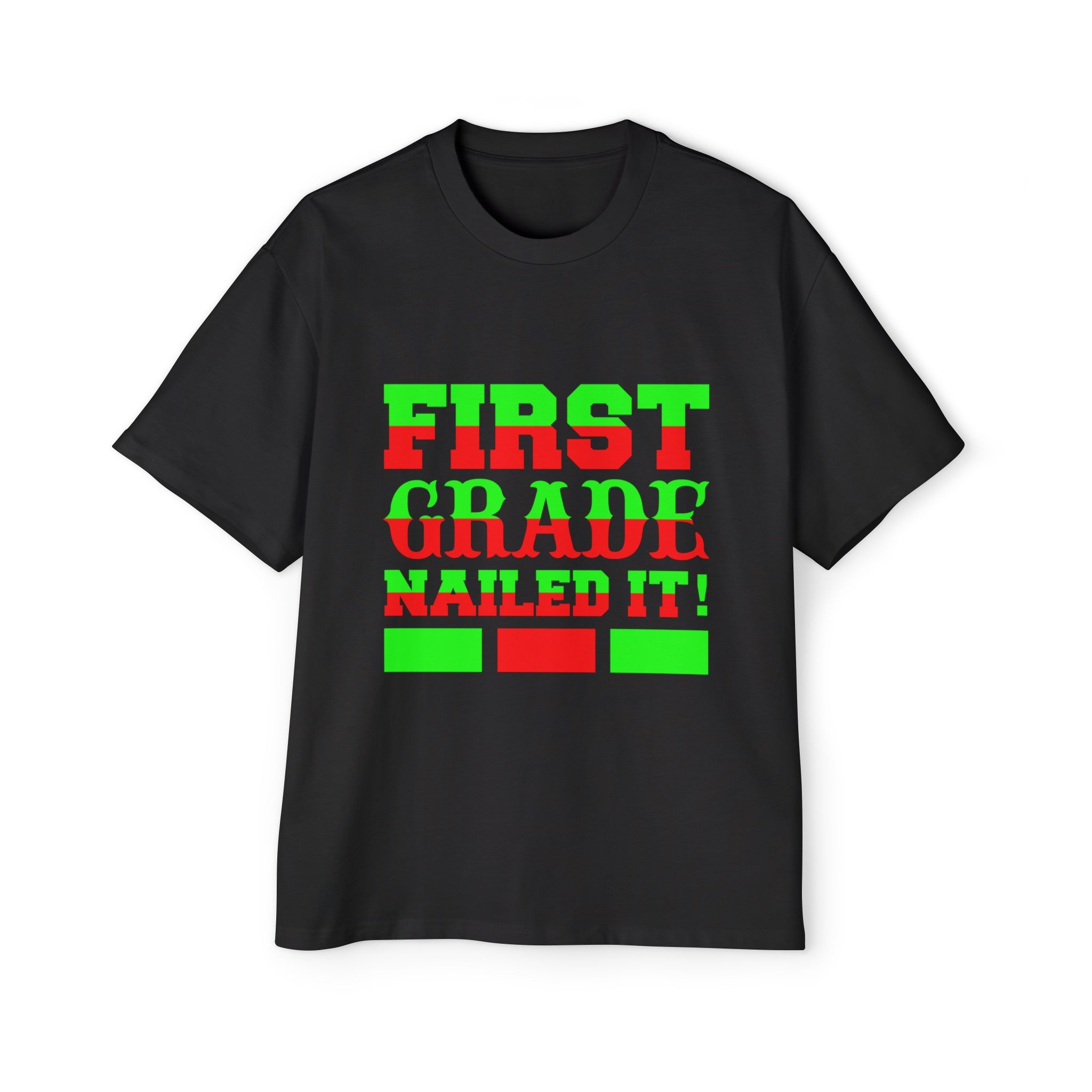 First Grade Nailed It Graphic Tee-INNBLAC Fashion Apparel