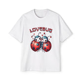 Couple Ladybug Valentines Day Graphic Tee-INNBLAC Fashion Apparel